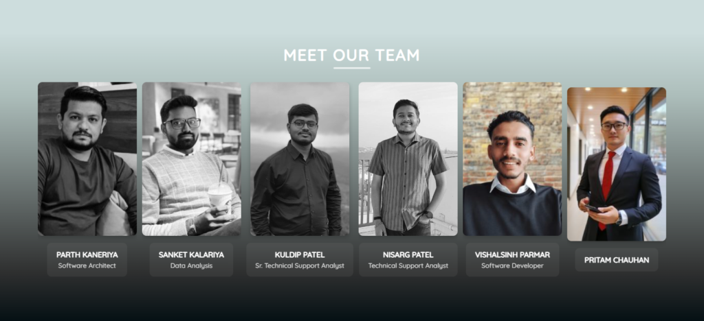 Team Profile Portfolio